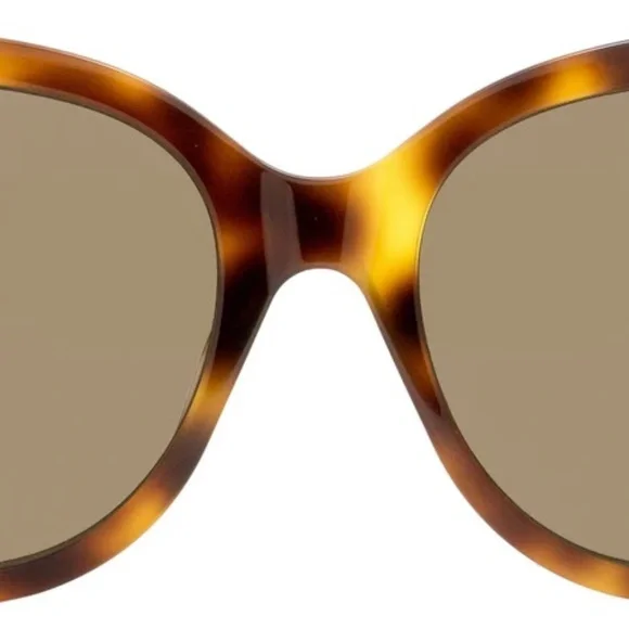 GUCCI Cat Eye Havana White Crystal Brown 54 mm Women\'s Sunglasses - NWT GUCCI Cat Eye Havana White Crystal Brown 54 mm Women main image 3